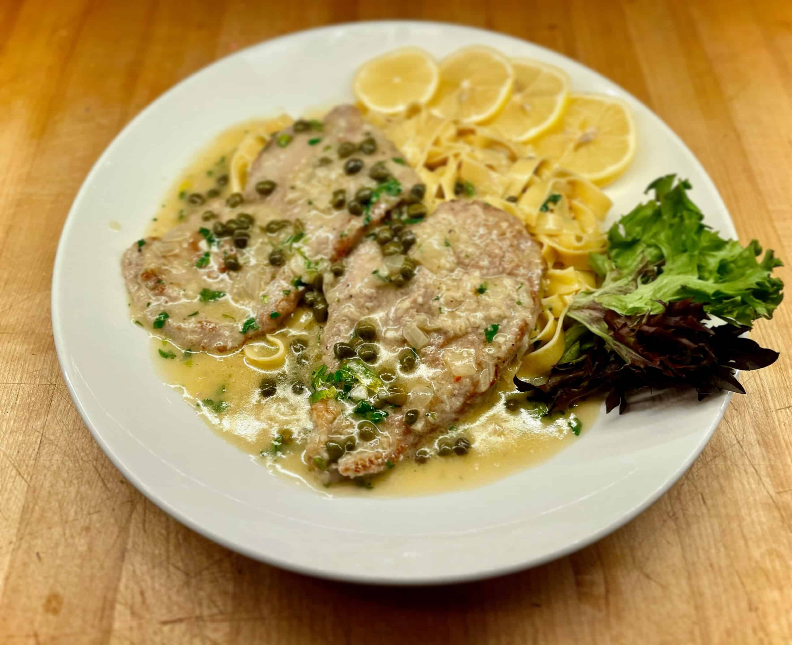 Veal Piccata The Etna Rosso Ristorante